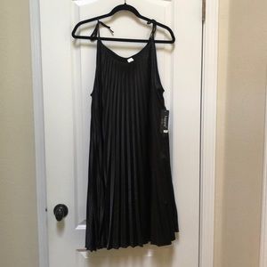Spaghetti Strap Black Dress
